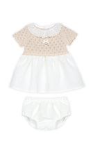 Jurkje met onderbroekje beige/off-white