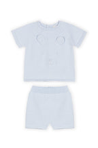 Newborn set beer blauw baby Dr. Kid voorkant