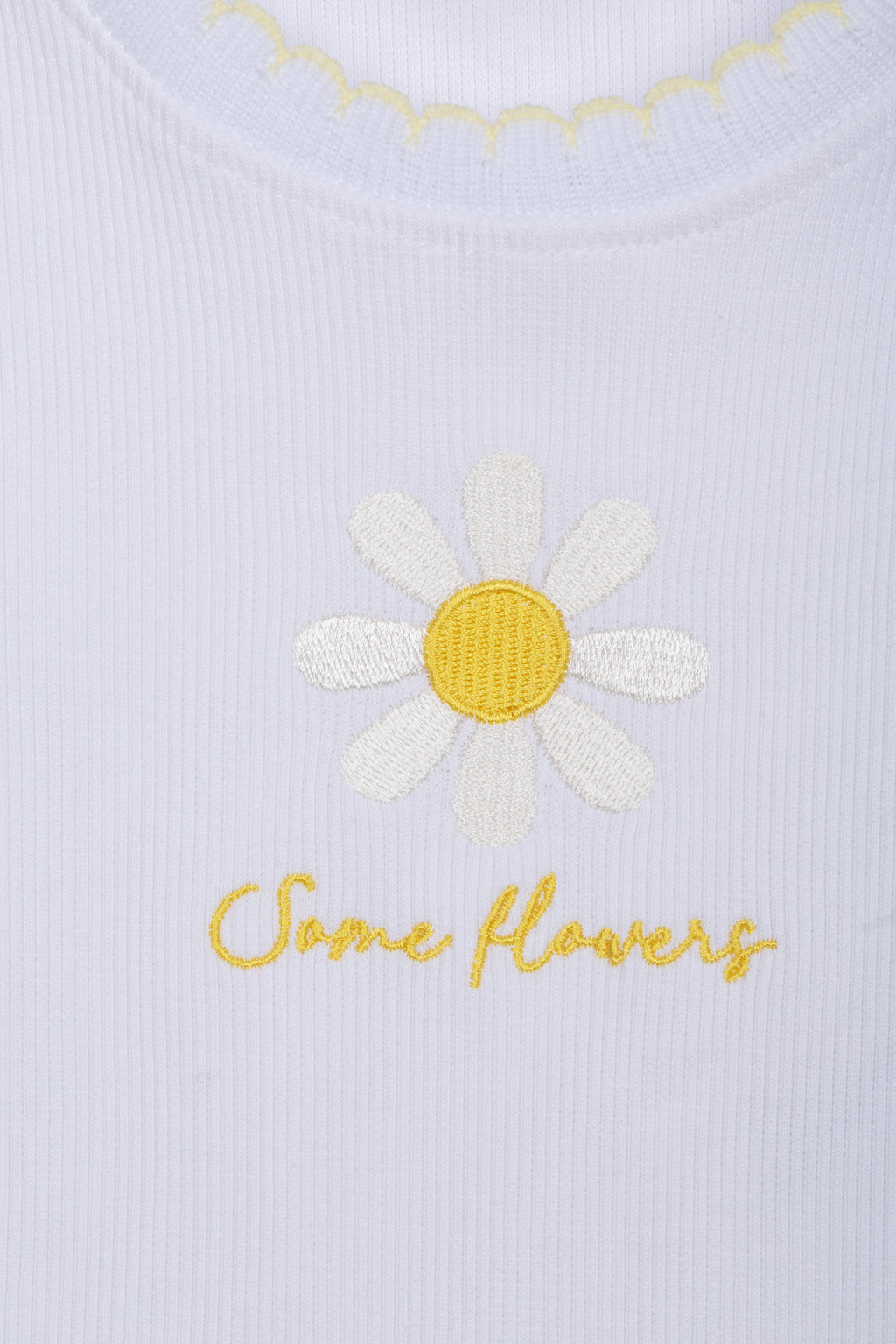 Top madeliefje meisjes Dr. Kid detail print