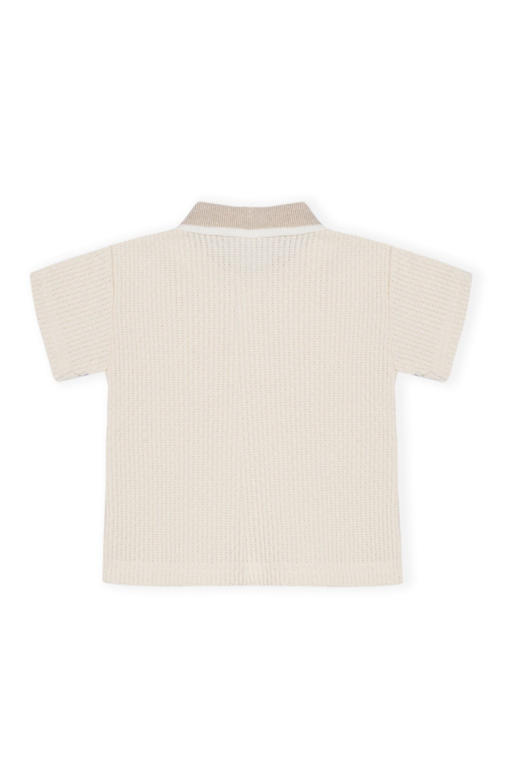 Polo beige jongens Dr. Kid achterkant