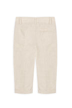 Beige linnen broek
