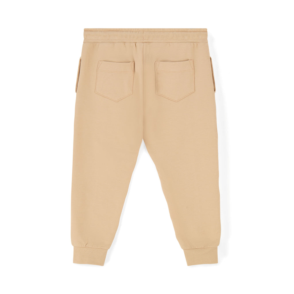 Mitch&Son set Princeton detail stof en logo afwerking