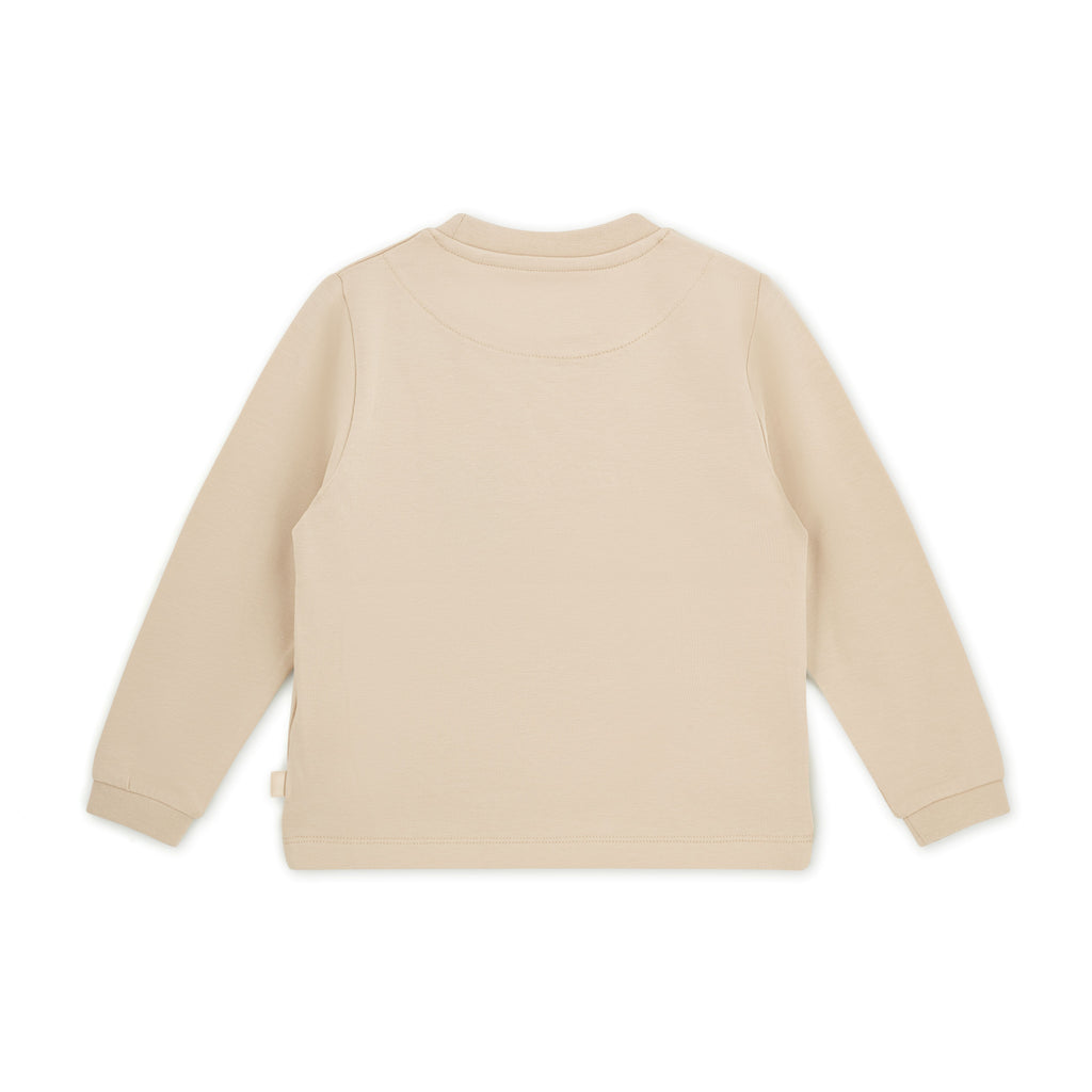 Mitch & Son Sweater Sutton Beige Achterkant – Art. MS26412