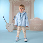 Mitch & Son Winterjas Shane Lichtblauw Jongens – Art. MS26420 | Jeetje Miena