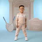 Mitch & Son 2-delige Set Travis Beige Jongens – Country Club Campagnefoto | Art. MS26421 | Jeetje Miena