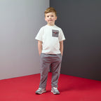 Mitch & Son T-Shirt Tony Wit Jongens – Gecombineerd met Thiago & Terry | Art. MS26515
