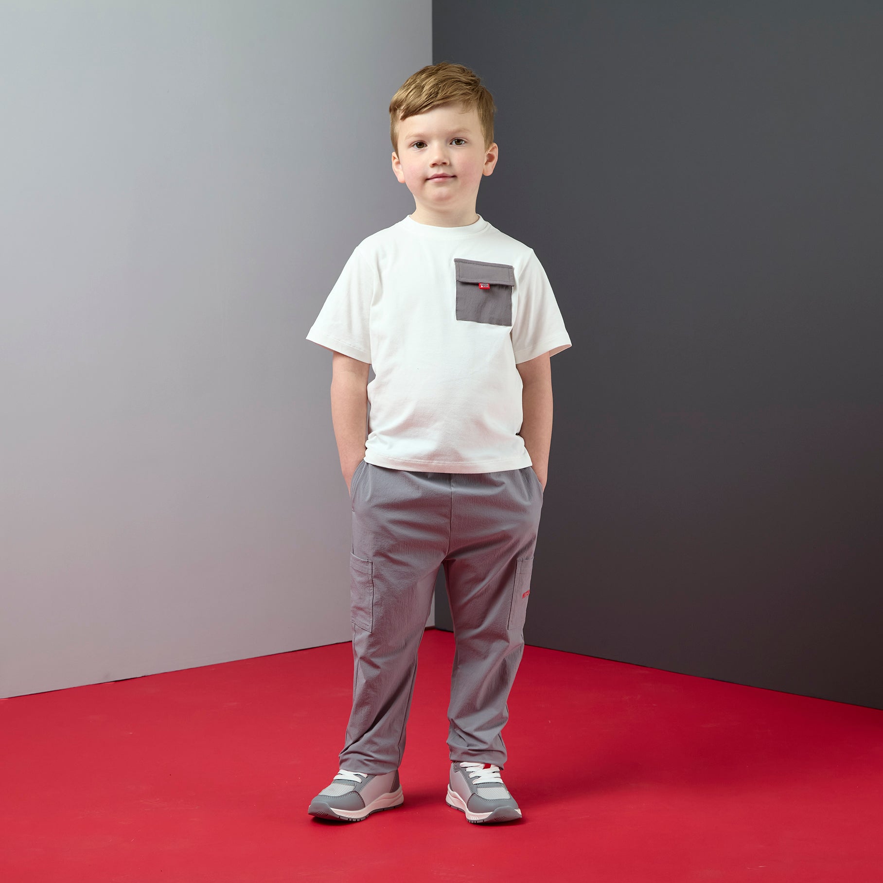 Mitch & Son T-Shirt Tony Wit Jongens – Gecombineerd met Thiago & Terry | Art. MS26515