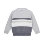 Mitch & Son Polo-trui Tighe Grijs Achterkant – Art. MS26518