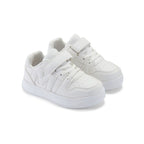 Mitch&Son Jump low sneaker jongens wit zijkant