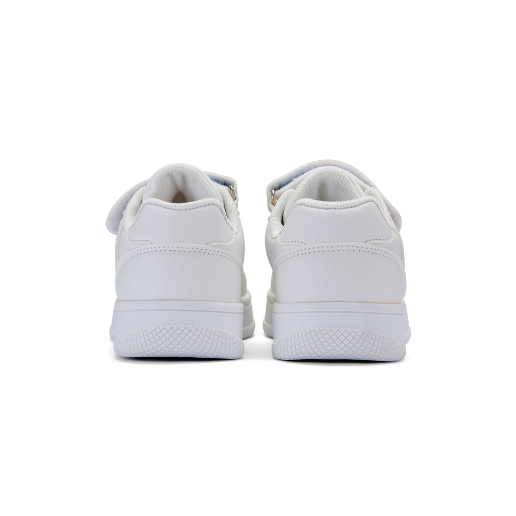 Jump low sneaker jongens wit achterkant detail Mitch&Son
