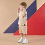 Jogging set Porter jongens gedragen model volledig Mitch&Son