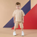 Mitch&Son jogging set Porter jongens complete outfit voorkant